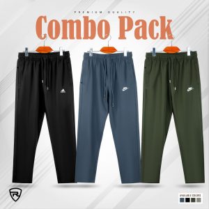 Men’s Premium Quality Dubi Trouser (Olive+Deep Ash+Black)
