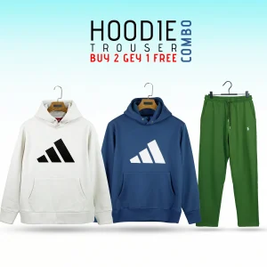 Mens Premium Hoodie Combo + Free Trouser