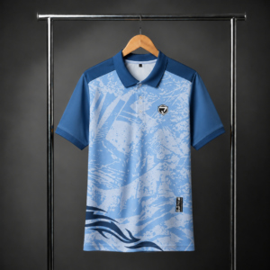 China Mesh Sublimation Polo Shirt