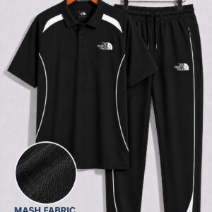 The North Face Polo T-Shirt  And Trouser Set